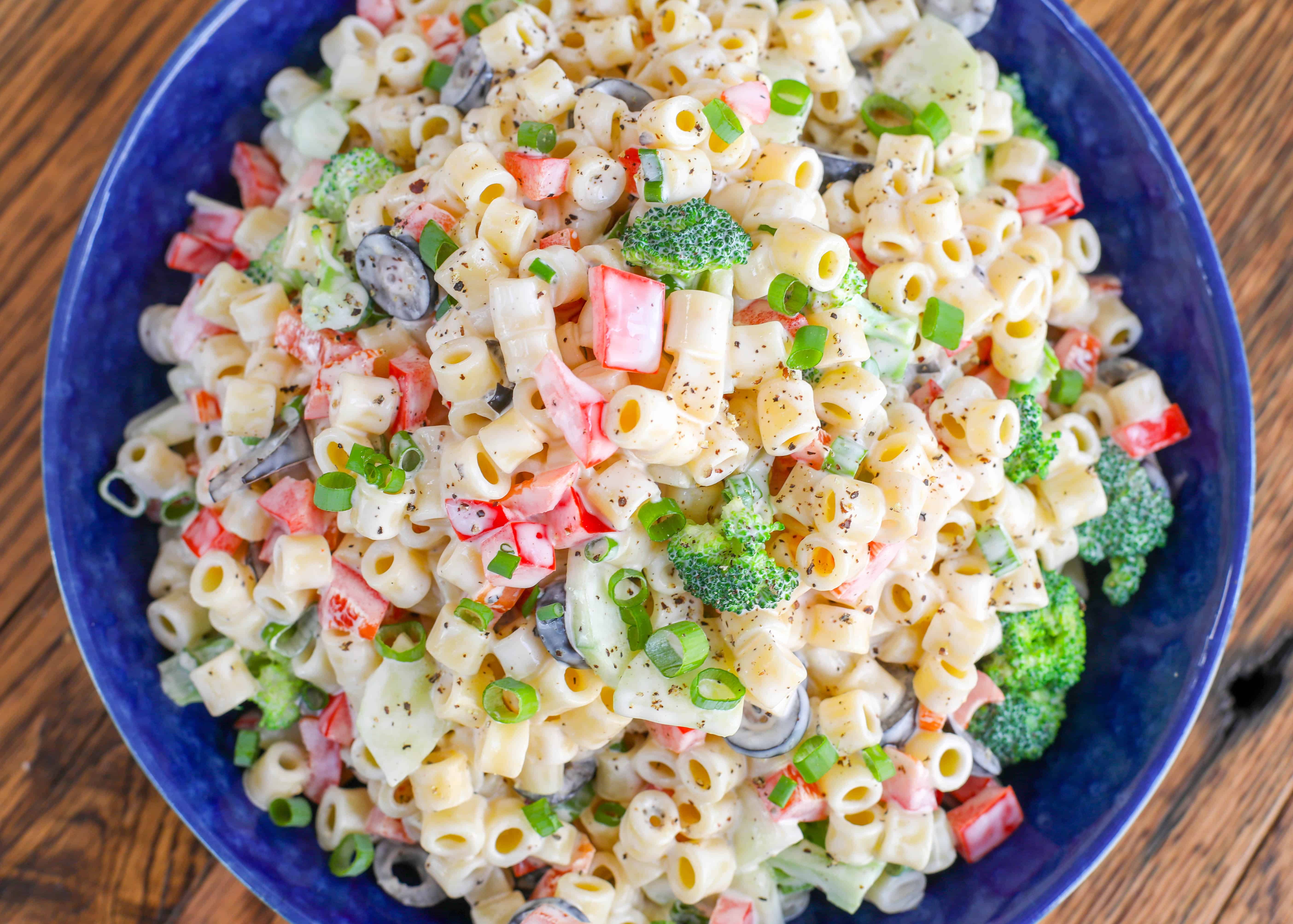 Creamy Pasta Salad: The Ultimate Side for Summer BBQs